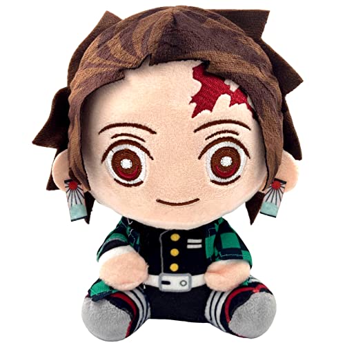 WKxinxuan Demon Tanjiro Kuscheltier, Anime Kimetsu Plüschtier, 20 cm Sitzender Plüsch für Jungen Kinder, Weihnachts Spielzeug Geschenke WKxinxuan Demon Tanjiro Kuscheltier, Anime Kimetsu Plüschtier, 20 cm Sitzender Plüsch für Jungen Kinder, Weihnachts Spielzeug Geschenke von WKxinxuan