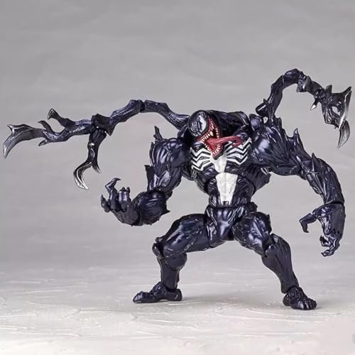WKxinxuan Venom Figur Veno-m Superheroes Figuren, 18cm 3D Veno Action Figuren, PVC Modell Spielzeug, Collection Ornamente, für Anime Fans der Hero Serie Geeignete zum Sammeln von WKxinxuan