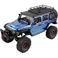 WL Toy Blau (metallic) Brushed 1:10 RC Modellauto Elektro Crawler Allradantrieb (4WD) RtR 2,4 GHz Inkl. Akku und Ladegerät von WL Toy