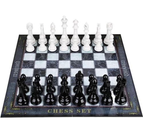 Schach Großer Schach -Set Falten Marmor tragbares Schachbrettverkehrsbrettspiel 18in für Erwachsene schachspiel Schach Großer Schach -Set Falten Marmor tragbares Schachbrettverkehrsbrettspiel 18in für Erwachsene schachspiel von WLH Alexanders