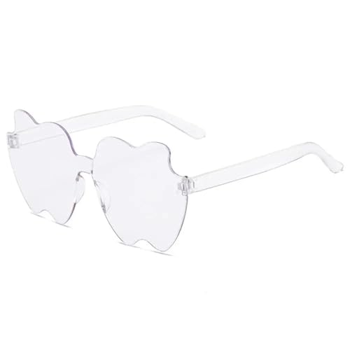 Partybrille 18 stücke Rahmenlose, sternförmige, einfarbige Brillengläser for Brillen Coole Discobrillen for Frauen und Männer Mode Pentagramm-Sonnenbrillen FüR Junggesellinnenabschiede(Color 7) von WLIHDB