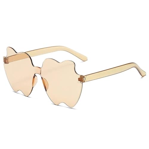 Partybrille 18 stücke Rahmenlose, sternförmige, einfarbige Brillengläser for Brillen Coole Discobrillen for Frauen und Männer Mode Pentagramm-Sonnenbrillen FüR Junggesellinnenabschiede(Color 8) von WLIHDB