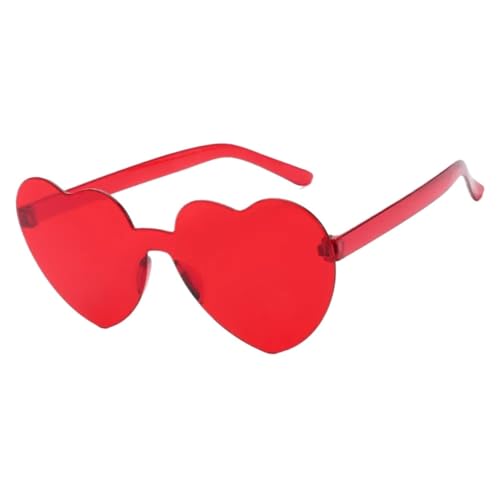 WLIHDB Partybrille 15 stücke Liebe Herz Sonnenbrille Mode Niedlich Retro Auge Vintage Sonnenbrille FüR Junggesellinnenabschiede(Color 9) von WLIHDB