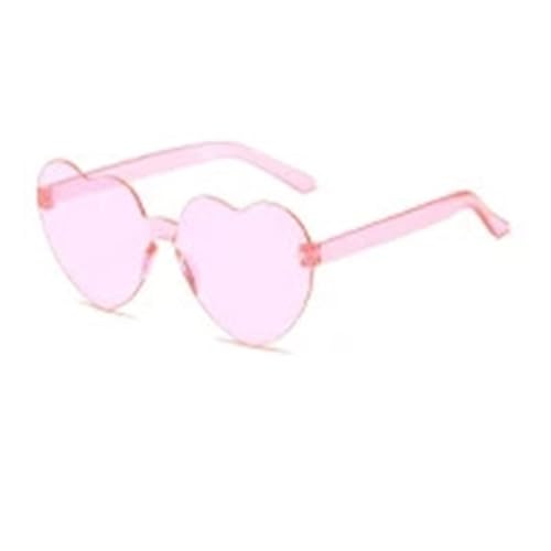 WLIHDB Partybrille 20 Paar pro Set Herz-Sonnenbrillen mit Bonbonfarben-Dekor, stilvolle Strand-Sonnenbrillen for Frauen FüR Junggesellinnenabschiede(Color 4) von WLIHDB