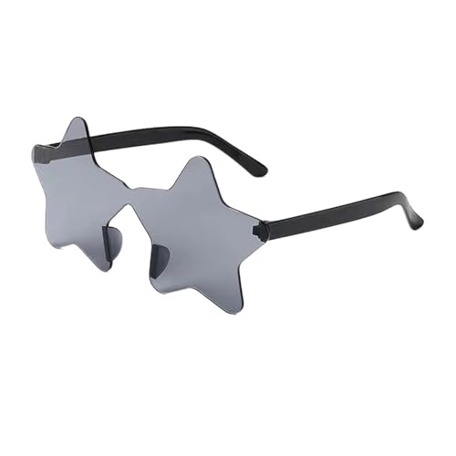WLIHDB Partybrille 20 stücke Randlose Fünfzackigen Stern Sonnenbrille Candy Farbe Sonnenbrille Outdoor Hip-hop Brillen FüR Junggesellinnenabschiede(Color 6) von WLIHDB