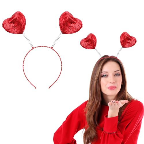 WLLHYF Rentiergeweih Halloween Stirnband, Tierohren Geweih Stirnband Niedliches Hirschohr Blumen Rentier Kopfbedeckung Kostüm Haarschmuck für Halloween Weihnachten Cosplay Party von WLLHYF
