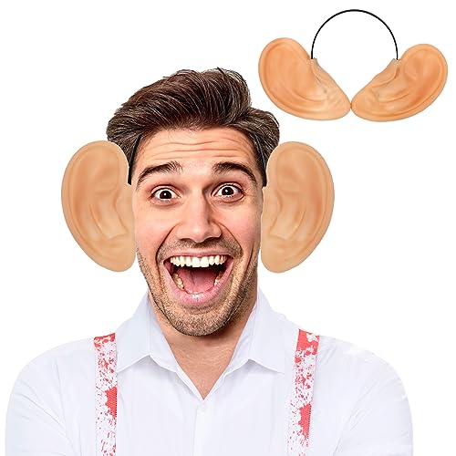 WLLHYF Riesige Ohren übergroße Jumbo Fake Ohren Halloween Cosplay Party Requisiten Schweineohren Stirnband Kostüm Zubehör Erwachsene Kinder von WLLHYF