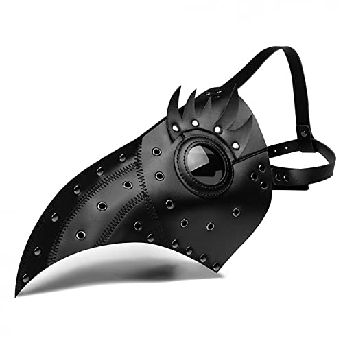 WLLLTY Halloween-Maske, Pestarzt-Maske, Herren, Steampunk-Maske, Cosplay, Requisite, Halloween von WLLLTY