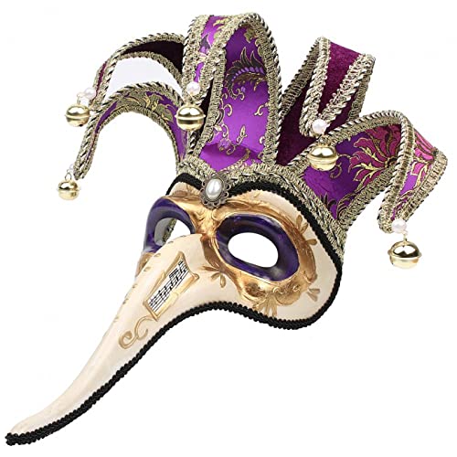 WLLLTY Halloween-Maske mit langer Nase, Pestarzt, für Damen und Herren, Wanddekoration, Kunstsammlung von WLLLTY
