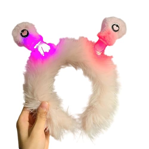 WLNEXT 3D-Tentakel, Plüsch-Haarreif, beleuchtetes Stirnband, Weihnachtsfeier, Kopfschmuck, Mädchen, Gesicht, Waschen, Stirnband, Kinder, lustige Kopfbedeckungen, Rosa WLNEXT 3D-Tentakel, Plüsch-Haarreif, beleuchtetes Stirnband, Weihnachtsfeier, Kopfschmuck, Mädchen, Gesicht, Waschen, Stirnband, Kinder, lustige Kopfbedeckungen, Rosa von WLNEXT