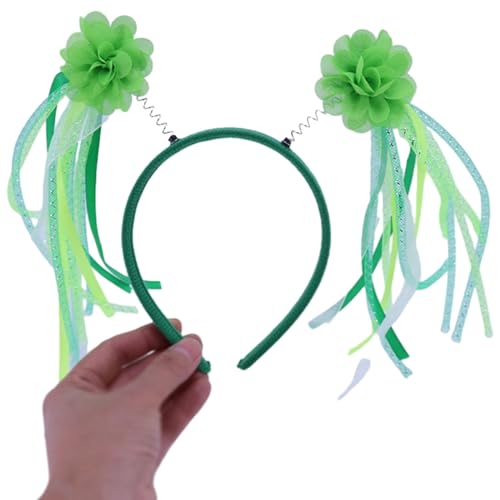 WLNEXT Haarreif für Erwachsene, Patricks-Tag, irische Party, Festival, Blume, Haarreif für Teenager, Kopfschmuck, Obst-grüne Blume B WLNEXT Haarreif für Erwachsene, Patricks-Tag, irische Party, Festival, Blume, Haarreif für Teenager, Kopfschmuck, Obst-grüne Blume B von WLNEXT