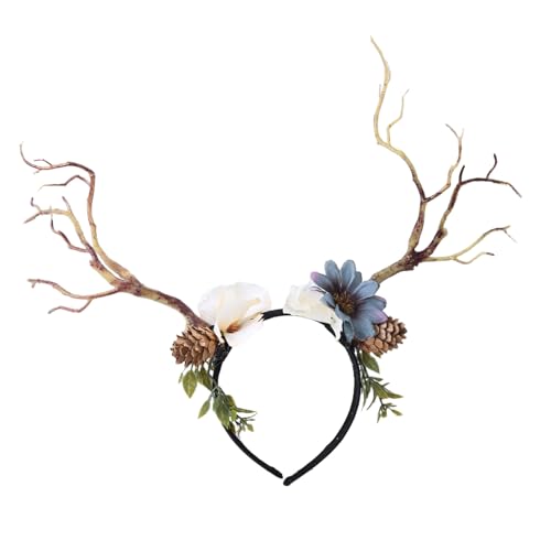 WLNEXT Haarreif für Erwachsene, Teenager, Weihnachten, Rentier, Ast, Haarreif, Party, Kopfschmuck, Bankett, Party, Cosplay, Requisiten, 9 WLNEXT Haarreif für Erwachsene, Teenager, Weihnachten, Rentier, Ast, Haarreif, Party, Kopfschmuck, Bankett, Party, Cosplay, Requisiten, 9 von WLNEXT