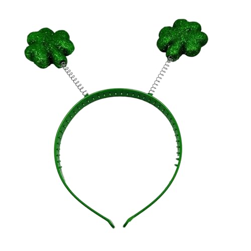 WLNEXT Haarreif für Erwachsene, irisches Kleeblatt/Hut, mit Pailletten, Puder, Patricks Day, Stirnband, Karneval, Haarreif, T1 WLNEXT Haarreif für Erwachsene, irisches Kleeblatt/Hut, mit Pailletten, Puder, Patricks Day, Stirnband, Karneval, Haarreif, T1 von WLNEXT