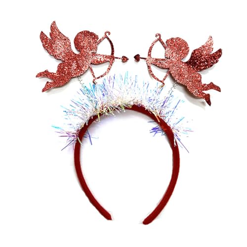 WLNEXT Haarreif zum Valentinstag, Partyzubehör, Valentinstag, Kopfschmuck, Liebes-Stirnbänder, Damen, RedBopper-Kostüm C2 WLNEXT Haarreif zum Valentinstag, Partyzubehör, Valentinstag, Kopfschmuck, Liebes-Stirnbänder, Damen, RedBopper-Kostüm C2 von WLNEXT