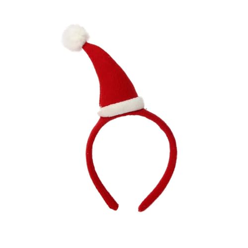 WLNEXT Haarreifen in Weihnachtsmützenform, Kopfbedeckung, Haarreifen für Weihnachten, Kopfschmuck, Kostümparty, Zubehör, Rot WLNEXT Haarreifen in Weihnachtsmützenform, Kopfbedeckung, Haarreifen für Weihnachten, Kopfschmuck, Kostümparty, Zubehör, Rot von WLNEXT