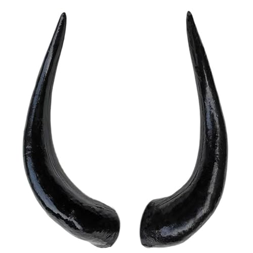 WLNEXT Realistisches Haarband aus Teufelshorn, schwarz, wundervoll für Halloween und besondere Anlässe, Kopfschmuck, Dekore hervorragend WLNEXT Realistisches Haarband aus Teufelshorn, schwarz, wundervoll für Halloween und besondere Anlässe, Kopfschmuck, Dekore hervorragend von WLNEXT