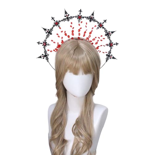 WLNEXT Stirnband-Bastelset, Muttergott-Kostüm, Stirnband, Sonnendame-Haarband, weibliche Tiaras, Kronenstück WLNEXT Stirnband-Bastelset, Muttergott-Kostüm, Stirnband, Sonnendame-Haarband, weibliche Tiaras, Kronenstück von WLNEXT