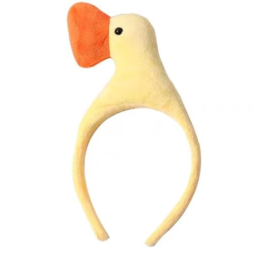 WLNEXT Weiches und Cartoon-Stirnband für Kinder und Frauen, Haarschmuck, Entenform, Haarschmuck, gelbe Gans WLNEXT Weiches und Cartoon-Stirnband für Kinder und Frauen, Haarschmuck, Entenform, Haarschmuck, gelbe Gans von WLNEXT