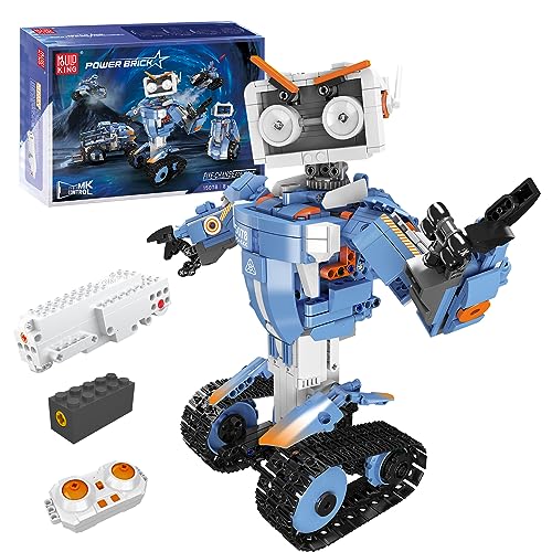 WLOXBKF 15078 Roboter Kinder, 903 Teile 5-in-1 Roboticset Bausatz mit App Fernsteuerung/Technik Roboter Programmierbares STEM Spielzeug, Weihnachtsfeier Geschenke für 8+ Jungen von WLOXBKF