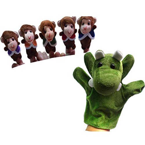 WLPTION Finger Hand Puppet Five Little Monkeys Swing in a Tree Finger Puppets Set WLPTION Finger Hand Puppet Five Little Monkeys Swing in a Tree Finger Puppets Set von WLPTION