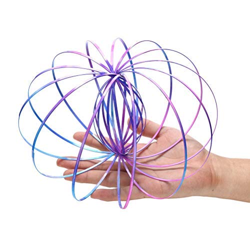 WLPTION Kreative Edelstahl Arm Ring Spielzeug 3D Magic Bunte Flow Ring Armband Dekompression Spielzeug für Kinder und Erwachsene WLPTION Kreative Edelstahl Arm Ring Spielzeug 3D Magic Bunte Flow Ring Armband Dekompression Spielzeug für Kinder und Erwachsene von WLPTION