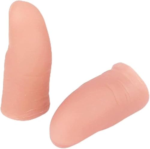 2 Stück Finger Trick Requisiten Magier Magic Tip Finger Magic Trick Street Trick Fake Thumb Tip Nahaufnahme Daumenspitze Magic Tricks Medium Magic Kits 2 Stück Finger Trick Requisiten Magier Magic Tip Finger Magic Trick Street Trick Fake Thumb Tip Nahaufnahme Daumenspitze Magic Tricks Medium Magic Kits von WLngtv