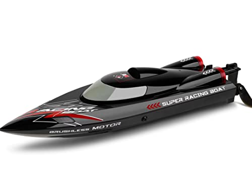 WLtoys WL916 RC Boat 2.4Ghz 55KM/H Brushless High Speed Racing Boat Model Remote Control Speedboat Children RC Toys (WL916 2B) von WLtoys