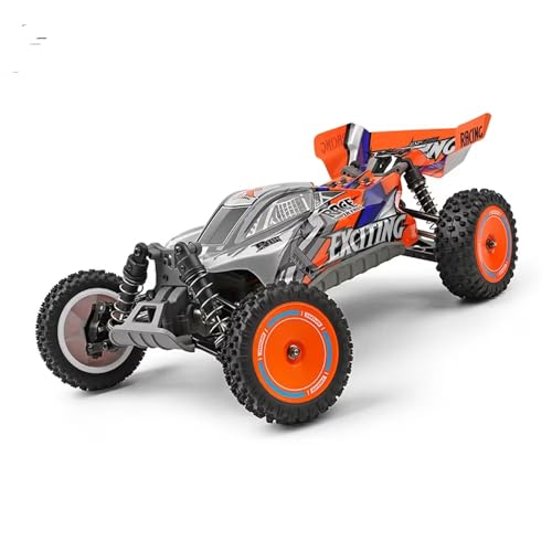 WLtoys xks 124010 55KM/H RC Car Professional Racing Vehicle 1:12 4WD Off-Road Electric High Speed Drift Remote Control Toys for Children(Orange 1B) von WLtoys
