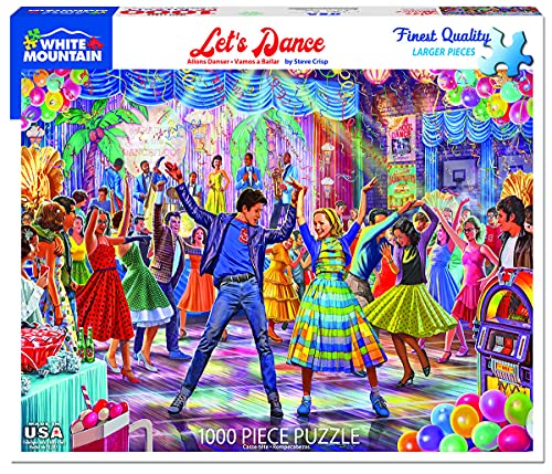 Let's Dance Puzzle 1000 Teile von White Mountain