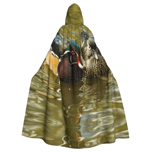 WMSYJHLA Domestic Duck Halloween Unisex Kapuzenumhang Umhang Robe Weihnachten Verkleidung Kostüme für Erwachsene Vampir Hexe WMSYJHLA Domestic Duck Halloween Unisex Kapuzenumhang Umhang Robe Weihnachten Verkleidung Kostüme für Erwachsene Vampir Hexe von WMSYJHLA