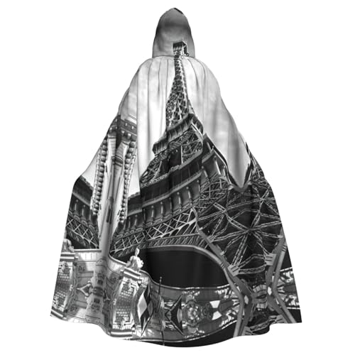 WMSYJHLA Eiffelturm 3 Halloween Unisex Kapuzenumhang Umhang Robe Weihnachten Verkleidung Kostüme für Erwachsene Vampir Hexe WMSYJHLA Eiffelturm 3 Halloween Unisex Kapuzenumhang Umhang Robe Weihnachten Verkleidung Kostüme für Erwachsene Vampir Hexe von WMSYJHLA