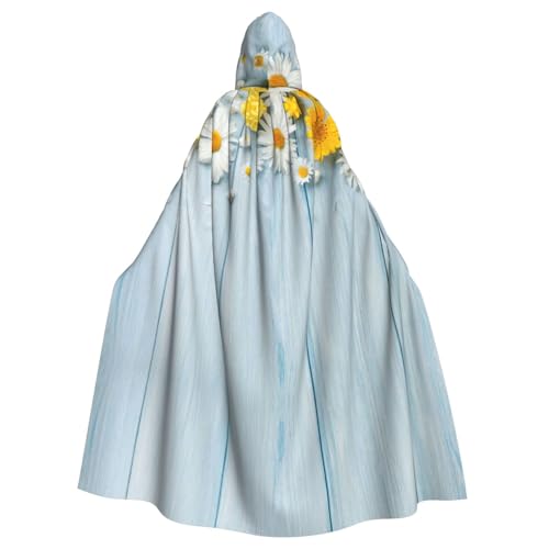 WMSYJHLA Eleganter Frühlings-Mänseblümchen-Umhang für Halloween, Unisex, Kapuzenumhang, Umhang, Robe, Weihnachts-Kostüme für Erwachsene, Vampir-Hexe WMSYJHLA Eleganter Frühlings-Mänseblümchen-Umhang für Halloween, Unisex, Kapuzenumhang, Umhang, Robe, Weihnachts-Kostüme für Erwachsene, Vampir-Hexe von WMSYJHLA