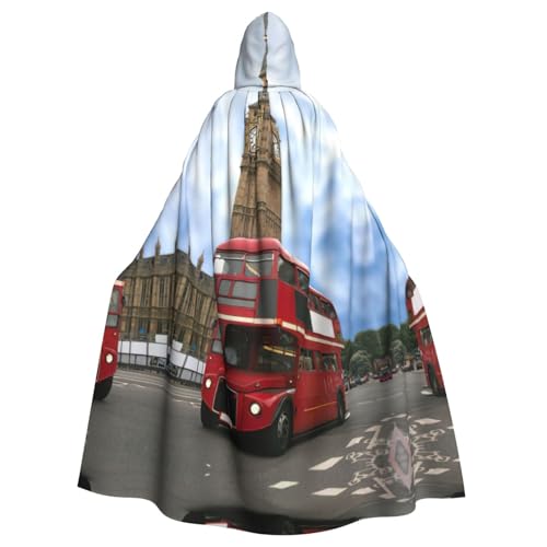 WMSYJHLA England Car Halloween Unisex Kapuzenumhang Umhang Robe Weihnachten Verkleidung Kostüme für Erwachsene Vampir Hexe WMSYJHLA England Car Halloween Unisex Kapuzenumhang Umhang Robe Weihnachten Verkleidung Kostüme für Erwachsene Vampir Hexe von WMSYJHLA