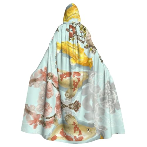 WMSYJHLA Fish Lover Halloween Unisex Kapuzenumhang Umhang Robe Weihnachten Verkleidung Kostüme für Erwachsene Vampir Hexe WMSYJHLA Fish Lover Halloween Unisex Kapuzenumhang Umhang Robe Weihnachten Verkleidung Kostüme für Erwachsene Vampir Hexe von WMSYJHLA