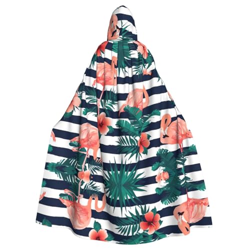 WMSYJHLA Flamingo-Vogel Halloween Unisex Kapuzenumhang Umhang Robe Weihnachten Verkleidung Kostüme für Erwachsene Vampir Hexe WMSYJHLA Flamingo-Vogel Halloween Unisex Kapuzenumhang Umhang Robe Weihnachten Verkleidung Kostüme für Erwachsene Vampir Hexe von WMSYJHLA
