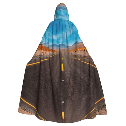 WMSYJHLA Freeway Highway Road In The Desert Halloween Unisex Kapuzenumhang Umhang Robe Weihnachten Verkleidung Kostüme für Erwachsene Vampir Hexe WMSYJHLA Freeway Highway Road In The Desert Halloween Unisex Kapuzenumhang Umhang Robe Weihnachten Verkleidung Kostüme für Erwachsene Vampir Hexe von WMSYJHLA
