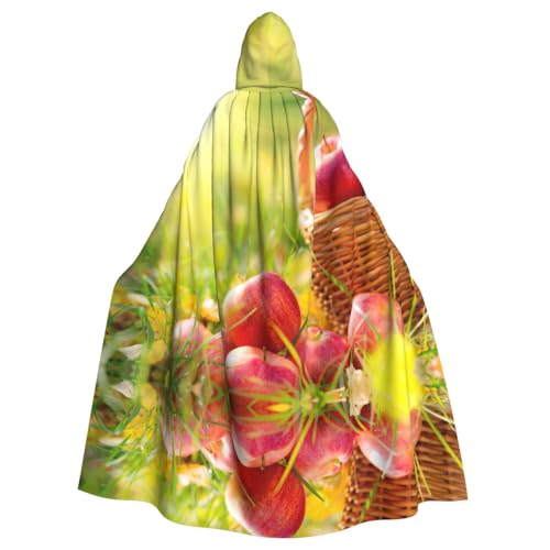 WMSYJHLA Frisches Obst Halloween Unisex Kapuzenumhang Umhang Robe Weihnachten Verkleidung Kostüme für Erwachsene Vampir Hexe WMSYJHLA Frisches Obst Halloween Unisex Kapuzenumhang Umhang Robe Weihnachten Verkleidung Kostüme für Erwachsene Vampir Hexe von WMSYJHLA