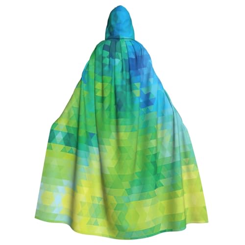WMSYJHLA Geometrische abstrakte Dreiecke Halloween Unisex Kapuzenumhang Umhang Robe Weihnachten Verkleidung Kostüme für Erwachsene Vampir Hexe WMSYJHLA Geometrische abstrakte Dreiecke Halloween Unisex Kapuzenumhang Umhang Robe Weihnachten Verkleidung Kostüme für Erwachsene Vampir Hexe von WMSYJHLA