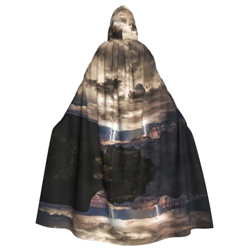 WMSYJHLA Grand Canyon Dark Cloud Halloween Unisex Kapuzenumhang Umhang Robe Weihnachten Verkleidung Kostüme für Erwachsene Vampir Hexe WMSYJHLA Grand Canyon Dark Cloud Halloween Unisex Kapuzenumhang Umhang Robe Weihnachten Verkleidung Kostüme für Erwachsene Vampir Hexe von WMSYJHLA