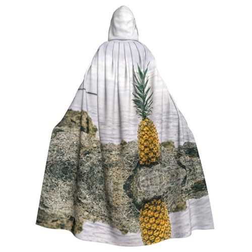 WMSYJHLA Grüne Ananas am Meer, Halloween, Unisex, Kapuzenumhang, Umhang, Robe, Weihnachten, Verkleidung für Erwachsene, Vampir-Hexe WMSYJHLA Grüne Ananas am Meer, Halloween, Unisex, Kapuzenumhang, Umhang, Robe, Weihnachten, Verkleidung für Erwachsene, Vampir-Hexe von WMSYJHLA