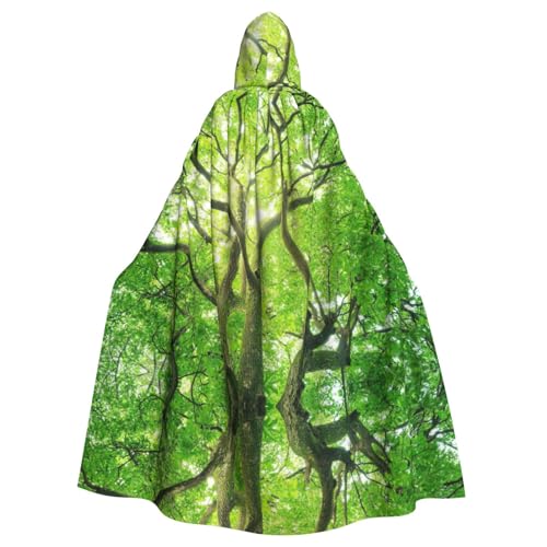 WMSYJHLA Grüner Kampfer Baum Halloween Unisex Kapuzenumhang Umhang Robe Weihnachten Verkleidung Kostüme für Erwachsene Vampir Hexe WMSYJHLA Grüner Kampfer Baum Halloween Unisex Kapuzenumhang Umhang Robe Weihnachten Verkleidung Kostüme für Erwachsene Vampir Hexe von WMSYJHLA