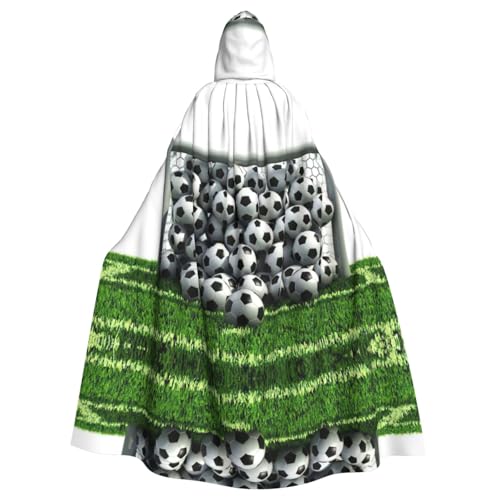 WMSYJHLA Grünes Fußballfeld-Halloween-Kostüm, Unisex, mit Kapuze, Umhang, Umhang, Weihnachts-Kostüm, für Erwachsene, Vampir-Hexe WMSYJHLA Grünes Fußballfeld-Halloween-Kostüm, Unisex, mit Kapuze, Umhang, Umhang, Weihnachts-Kostüm, für Erwachsene, Vampir-Hexe von WMSYJHLA