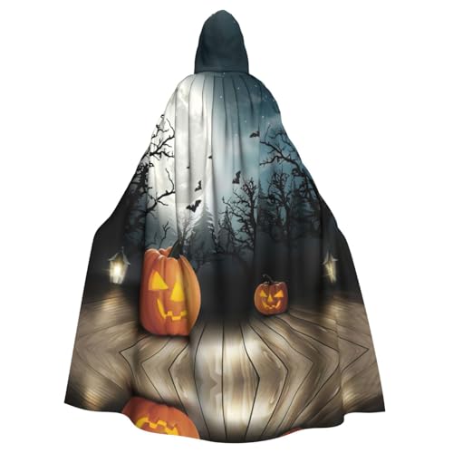 WMSYJHLA Halloween Mond Fledermaus Kürbis Halloween Unisex Kapuzenumhang Umhang Robe Weihnachten Verkleidung Kostüme für Erwachsene Vampir Hexe WMSYJHLA Halloween Mond Fledermaus Kürbis Halloween Unisex Kapuzenumhang Umhang Robe Weihnachten Verkleidung Kostüme für Erwachsene Vampir Hexe von WMSYJHLA