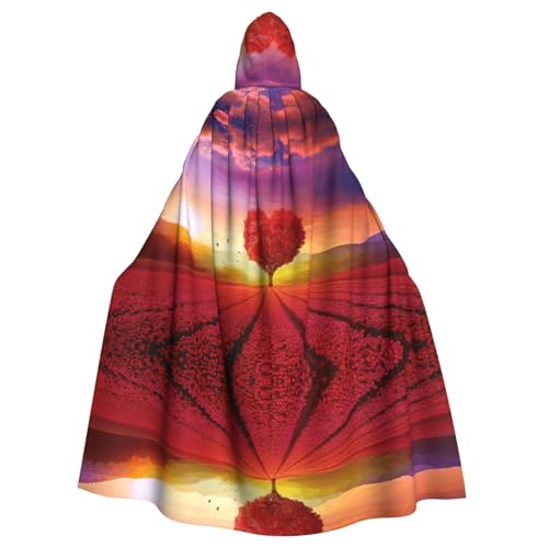WMSYJHLA Halloween-Umhang mit Kapuze in Herzform, Unisex, Weihnachts-Kostüm, für Erwachsene, Vampir-Hexe WMSYJHLA Halloween-Umhang mit Kapuze in Herzform, Unisex, Weihnachts-Kostüm, für Erwachsene, Vampir-Hexe von WMSYJHLA