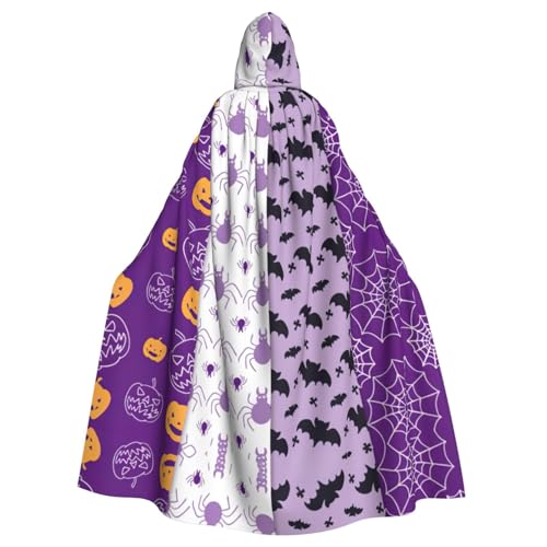 WMSYJHLA Happy Halloween Unisex Kapuzenumhang Umhang Robe Weihnachten Verkleidung Kostüme für Erwachsene Vampir Hexe WMSYJHLA Happy Halloween Unisex Kapuzenumhang Umhang Robe Weihnachten Verkleidung Kostüme für Erwachsene Vampir Hexe von WMSYJHLA