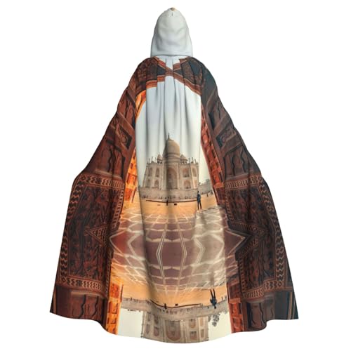 WMSYJHLA Historische Stätte Malerei Halloween Unisex Kapuzenumhang Umhang Robe Weihnachten Verkleidung Kostüme für Erwachsene Vampir Hexe WMSYJHLA Historische Stätte Malerei Halloween Unisex Kapuzenumhang Umhang Robe Weihnachten Verkleidung Kostüme für Erwachsene Vampir Hexe von WMSYJHLA