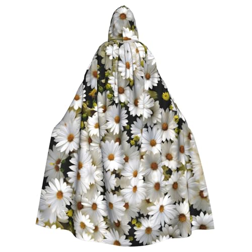 WMSYJHLA Kapuzenumhang mit Gänseblümchen, Unisex, für Erwachsene, Vampir-Hexe WMSYJHLA Kapuzenumhang mit Gänseblümchen, Unisex, für Erwachsene, Vampir-Hexe von WMSYJHLA