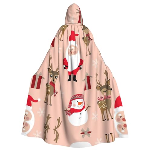 WMSYJHLA Niedlicher Umhang mit Kapuze für Weihnachten, Feiertage, Halloween, Unisex, für Erwachsene, Vampir-Hexe WMSYJHLA Niedlicher Umhang mit Kapuze für Weihnachten, Feiertage, Halloween, Unisex, für Erwachsene, Vampir-Hexe von WMSYJHLA