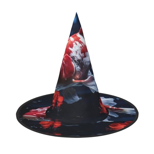 Saflorhut fliegende Fische drucken Halloween Hut Party Karneval Hut Tanzen Cosplay Kostüm Hexen Party Erwachsene Saflorhut fliegende Fische drucken Halloween Hut Party Karneval Hut Tanzen Cosplay Kostüm Hexen Party Erwachsene von WNCLKF