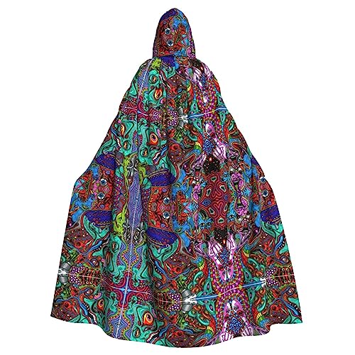 WNCLKF Abstrakter Kunstdruck für Erwachsene, Karneval, Kapuzenumhang, Halloween, Umhang, Cosplay, Gothic, Fiesta, Party-Dekoration WNCLKF Abstrakter Kunstdruck für Erwachsene, Karneval, Kapuzenumhang, Halloween, Umhang, Cosplay, Gothic, Fiesta, Party-Dekoration von WNCLKF